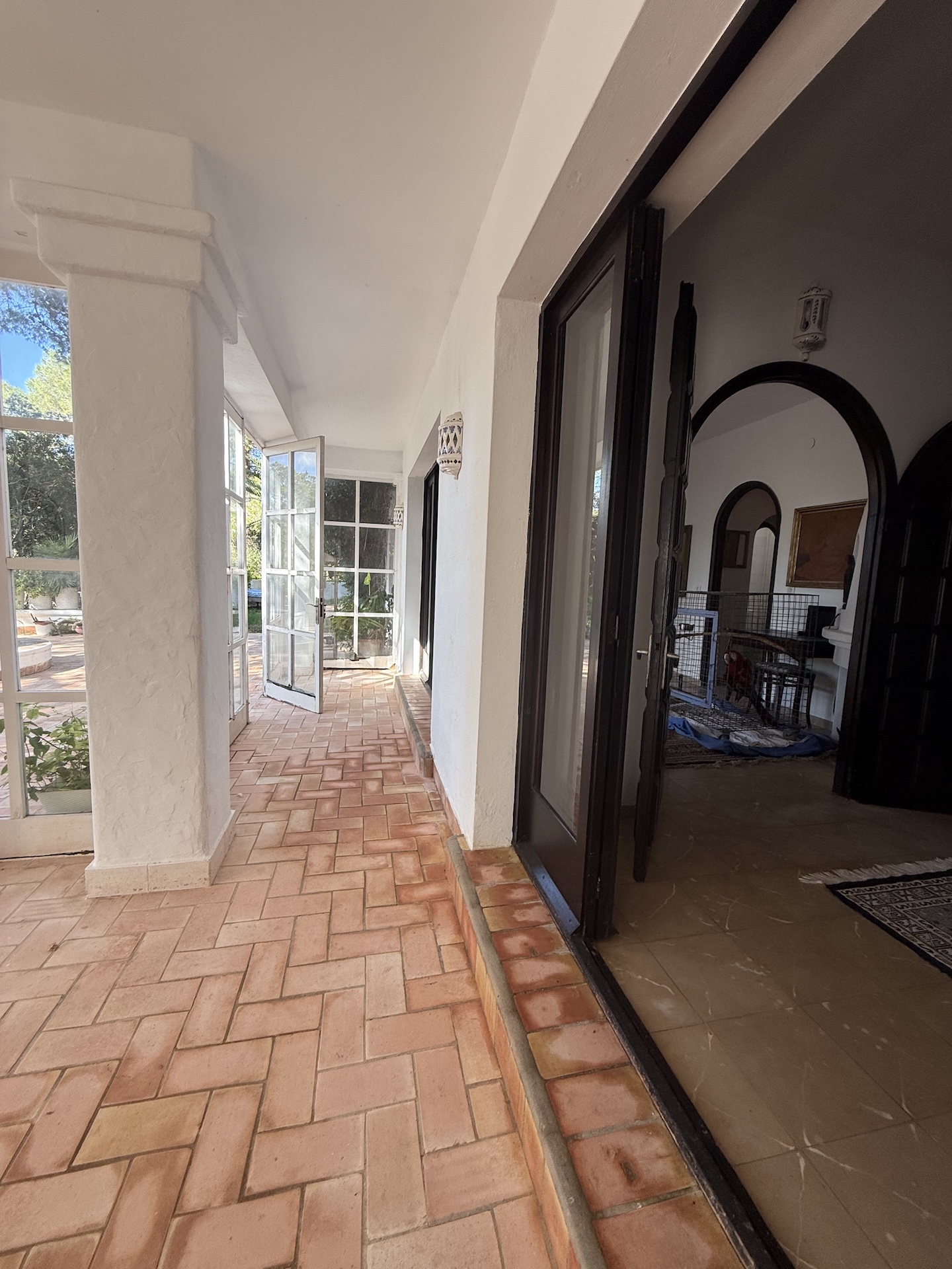 Resa Estates for sale te koop project Cala Tarida Ibiza pool patio .jpeg